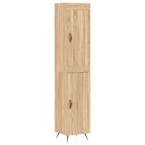 Skříň highboard dub sonoma 34,5 x 34 x 180 cm kompozitní dřevo - obrázek 2