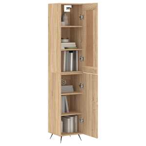 Skříň highboard dub sonoma 34,5 x 34 x 180 cm kompozitní dřevo - obrázek 3