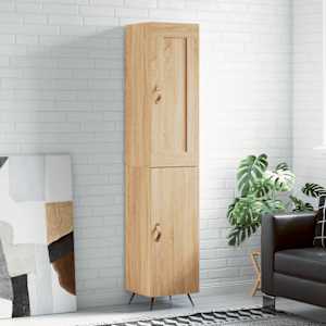 Skříň highboard dub sonoma 34,5 x 34 x 180 cm kompozitní dřevo - obrázek 1