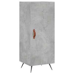 Skříň highboard betonově šedá 34,5x34x180 cm kompozitní dřevo - obrázek 5