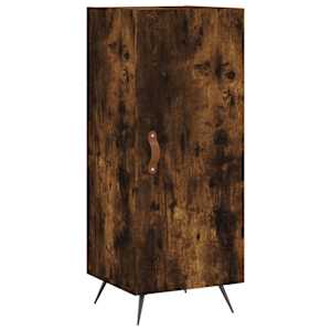 Skříň highboard kouřový dub 34,5 x 34 x 180 cm kompozitní dřevo - obrázek 5