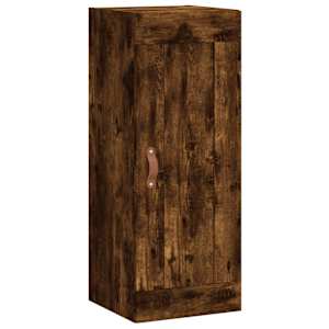 Skříň highboard kouřový dub 34,5 x 34 x 180 cm kompozitní dřevo - obrázek 8