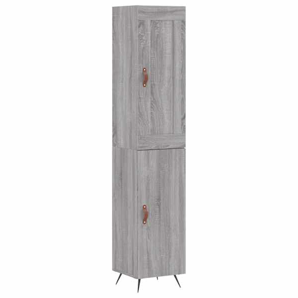 vidaXL k&otilde;rge kapp, hall Sonoma tamm, 34,5x34x180 cm, tehispuit