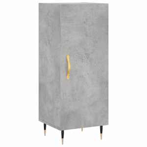 Skříň highboard betonově šedá 34,5x34x180 cm kompozitní dřevo - obrázek 6