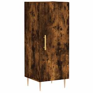 Skříň highboard kouřový dub 34,5 x 34 x 180 cm kompozitní dřevo - obrázek 5