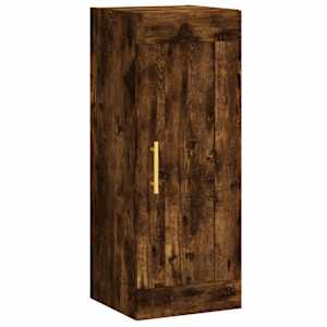Skříň highboard kouřový dub 34,5 x 34 x 180 cm kompozitní dřevo - obrázek 8