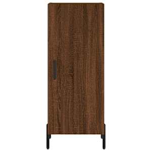 Skříň highboard hnědý dub 34,5 x 34 x 180 cm kompozitní dřevo - obrázek 6