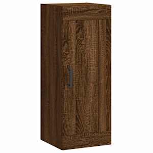 Skříň highboard hnědý dub 34,5 x 34 x 180 cm kompozitní dřevo - obrázek 8