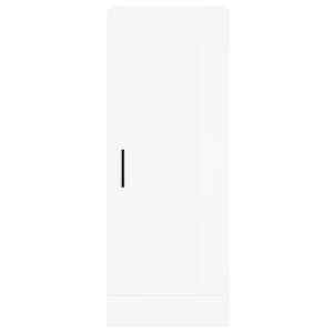 Skříň highboard bílá 34,5 x 34 x 180 cm kompozitní dřevo - obrázek 7