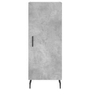 Skříň highboard betonově šedá 34,5x34x180 cm kompozitní dřevo - obrázek 6