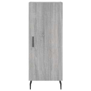 Skříň highboard šedá sonoma 34,5 x 34 x 180 cm kompozitní dřevo - obrázek 6