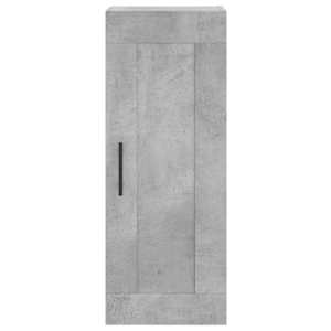 Skříň highboard betonově šedá 34,5x34x180 cm kompozitní dřevo - obrázek 7