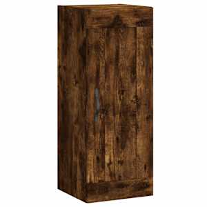 Skříň highboard kouřový dub 34,5 x 34 x 180 cm kompozitní dřevo - obrázek 8