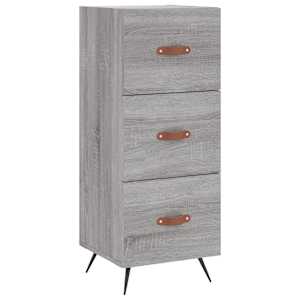 Skříň highboard šedá sonoma 34,5 x 34 x 180 cm kompozitní dřevo - obrázek 5