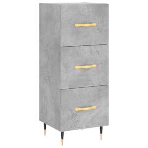Skříň highboard betonově šedá 34,5x34x180 cm kompozitní dřevo - obrázek 5