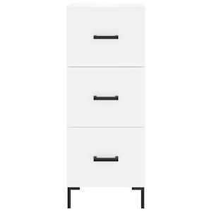 Skříň highboard bílá 34,5 x 34 x 180 cm kompozitní dřevo - obrázek 6