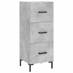 Skříň highboard betonově šedá 34,5x34x180 cm kompozitní dřevo - obrázek 5