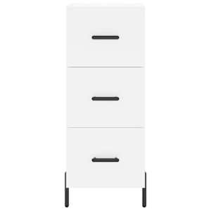 Skříň highboard bílá 34,5 x 34 x 180 cm kompozitní dřevo - obrázek 6