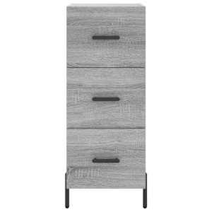 Skříň highboard šedá sonoma 34,5 x 34 x 180 cm kompozitní dřevo - obrázek 6