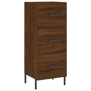 Skříň highboard hnědý dub 34,5 x 34 x 180 cm kompozitní dřevo - obrázek 5