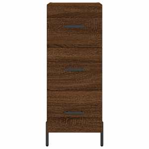 Skříň highboard hnědý dub 34,5 x 34 x 180 cm kompozitní dřevo - obrázek 6