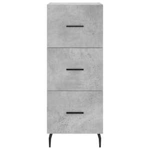 Skříň highboard betonově šedá 34,5x34x180 cm kompozitní dřevo - obrázek 6