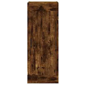 Skříň highboard kouřový dub 34,5 x 34 x 180 cm kompozitní dřevo - obrázek 6