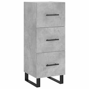 Skříň highboard betonově šedá 34,5x34x180 cm kompozitní dřevo - obrázek 5