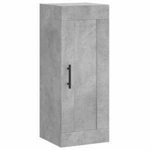Skříň highboard betonově šedá 34,5x34x180 cm kompozitní dřevo - obrázek 8