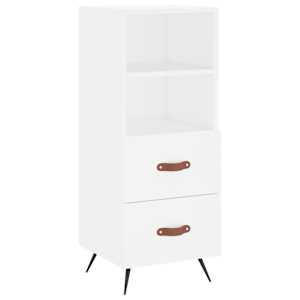 Skříň highboard bílá 34,5 x 34 x 180 cm kompozitní dřevo - obrázek 5