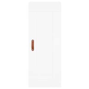 Skříň highboard bílá 34,5 x 34 x 180 cm kompozitní dřevo - obrázek 8