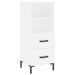 Skříň highboard bílá 34,5 x 34 x 180 cm kompozitní dřevo - obrázek 5