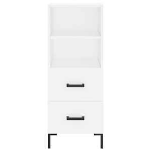 Skříň highboard bílá 34,5 x 34 x 180 cm kompozitní dřevo - obrázek 6