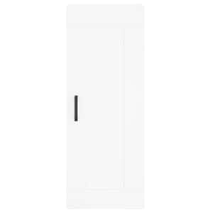Skříň highboard bílá 34,5 x 34 x 180 cm kompozitní dřevo - obrázek 8