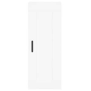 Skříň highboard bílá 34,5 x 34 x 180 cm kompozitní dřevo - obrázek 8