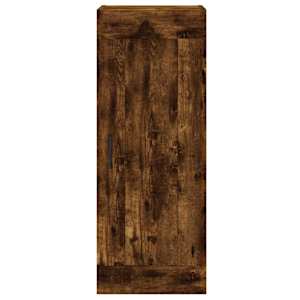 Skříň highboard kouřový dub 34,5 x 34 x 180 cm kompozitní dřevo - obrázek 7
