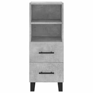 Skříň highboard betonově šedá 34,5x34x180 cm kompozitní dřevo - obrázek 6