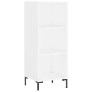 Skříň highboard bílá 34,5 x 34 x 180 cm kompozitní dřevo - obrázek 5