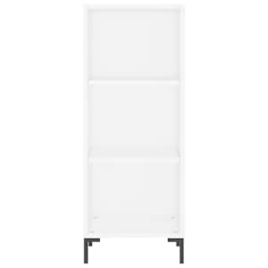 Skříň highboard bílá 34,5 x 34 x 180 cm kompozitní dřevo - obrázek 6