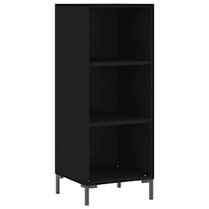 Skříň highboard černá 34,5 x 34 x 180 cm kompozitní dřevo - obrázek 5
