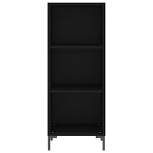 Skříň highboard černá 34,5 x 34 x 180 cm kompozitní dřevo - obrázek 6
