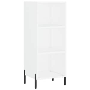 Skříň highboard bílá 34,5 x 34 x 180 cm kompozitní dřevo - obrázek 5