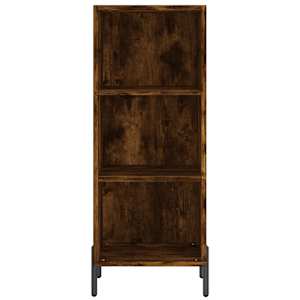 Skříň highboard kouřový dub 34,5 x 34 x 180 cm kompozitní dřevo - obrázek 6
