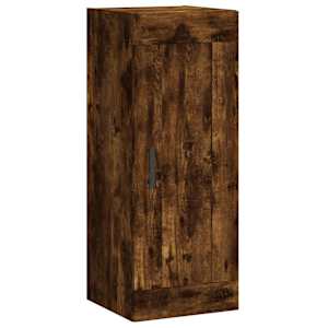 Skříň highboard kouřový dub 34,5 x 34 x 180 cm kompozitní dřevo - obrázek 8