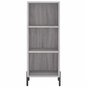Skříň highboard šedá sonoma 34,5 x 34 x 180 cm kompozitní dřevo - obrázek 6