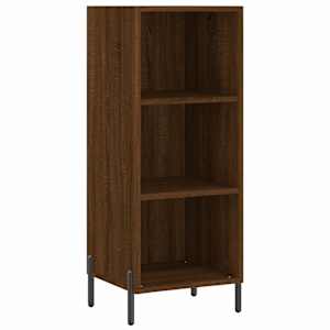 Skříň highboard hnědý dub 34,5 x 34 x 180 cm kompozitní dřevo - obrázek 5