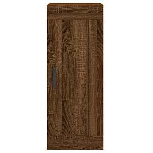 Skříň highboard hnědý dub 34,5 x 34 x 180 cm kompozitní dřevo - obrázek 7