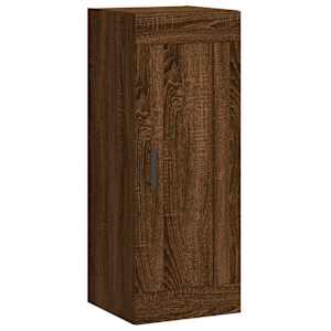 Skříň highboard hnědý dub 34,5 x 34 x 180 cm kompozitní dřevo - obrázek 8