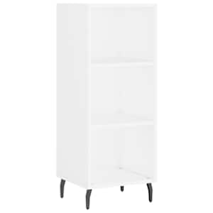 Skříň highboard bílá 34,5 x 34 x 180 cm kompozitní dřevo - obrázek 5