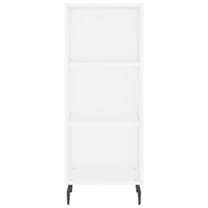 Skříň highboard bílá 34,5 x 34 x 180 cm kompozitní dřevo - obrázek 6